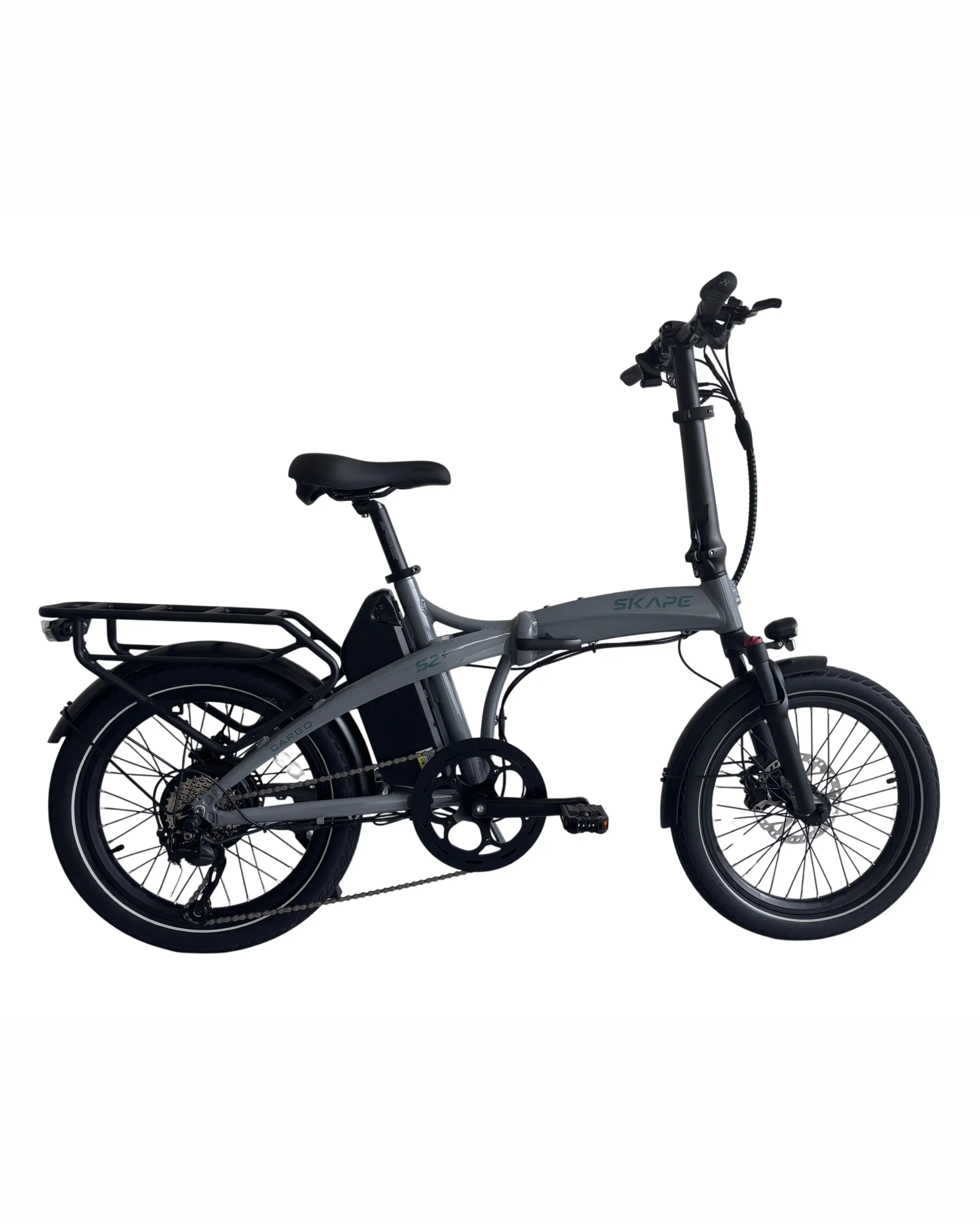 Bicicleta Elétrica Dobrável Skape S2 500W / 48V / 10Ah