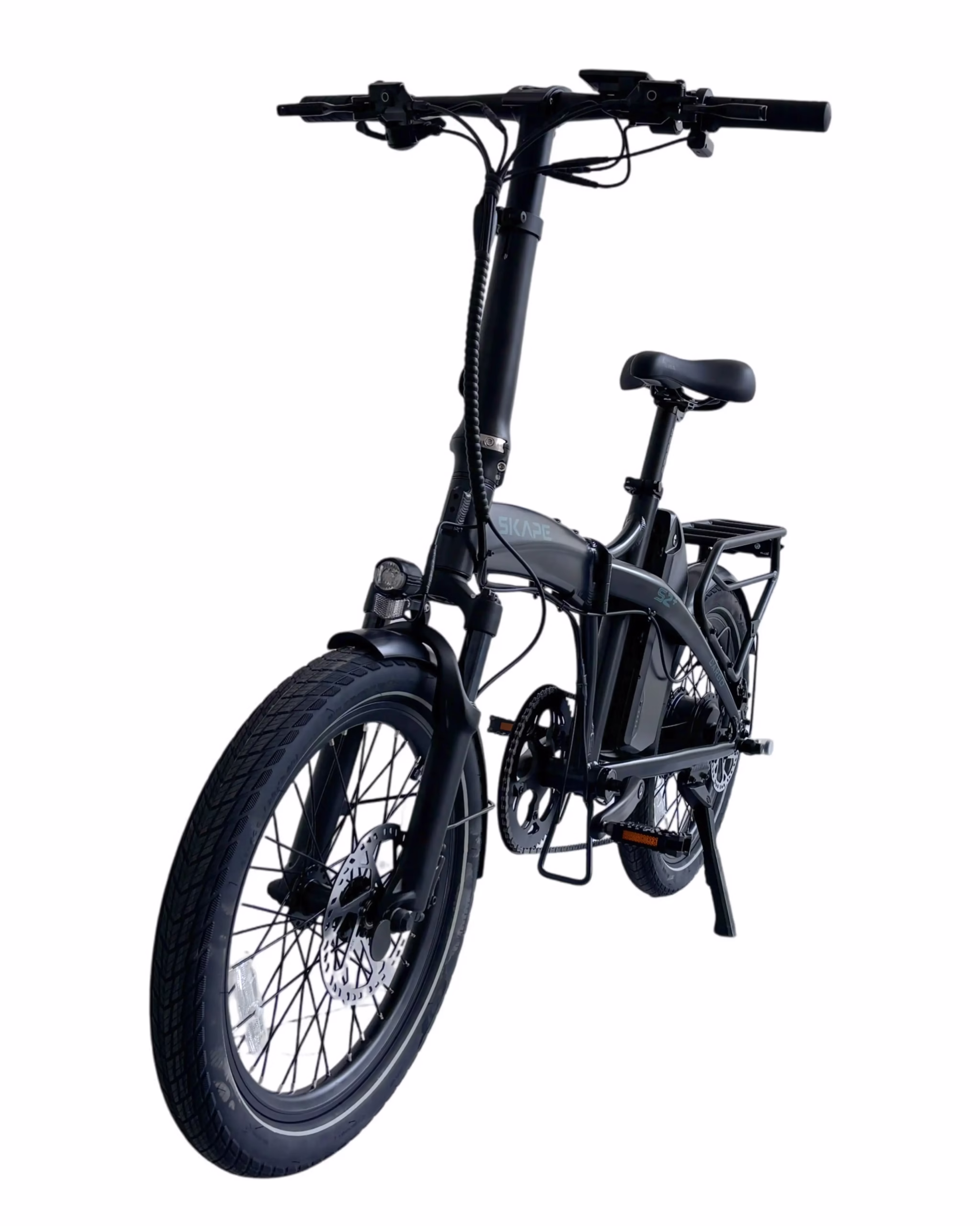 Bicicleta Elétrica Dobrável Skape S2+ 10Ah - 500W / 48V