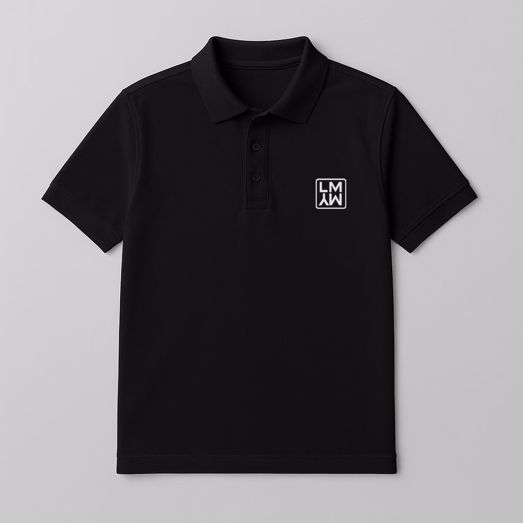 Camisa Polo - LMMY preto