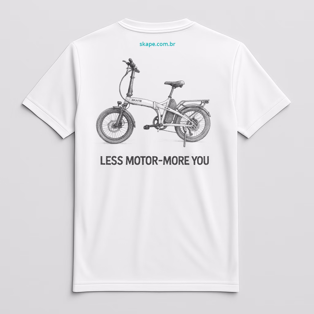 Camiseta S2+ - dryfit branca