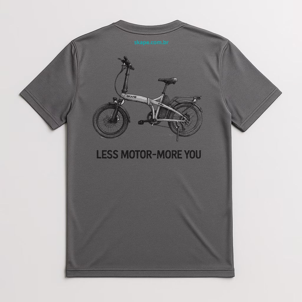 Camiseta S2+ - dryfit cinza